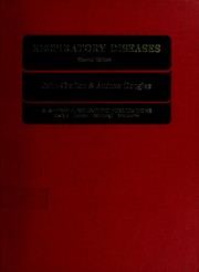 Cover of: Respiratory diseases by John Wenman Crofton