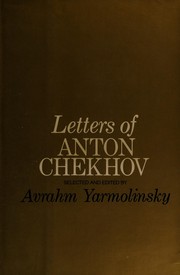 Cover of: Letters of Anton Chekhov.