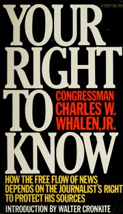 Cover of: Your right to know