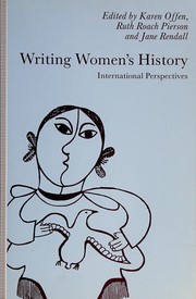 Cover of: Writing Women's History: International Perspectives