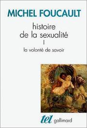 Cover of: La Volonte De Savoir by Foucault