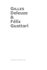 Cover of: Gilles Deleuze and Félix Guattari by François Dosse