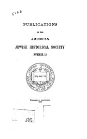 Cover of: Jews in the diplomatic correspondence of the United States