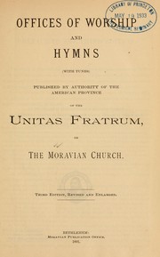 Cover of: Offices of worship and hymns (with tunes)