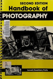 Cover of: Handbook of photography