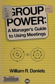 Group power by Daniels, William R., Daniels, William R.