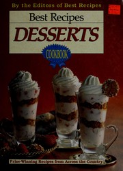 Cover of: Best Recipes: Desserts Cookbook