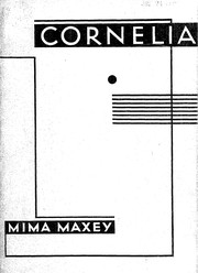 Cover of: Cornelia by Mima Maxey