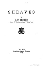Cover of: Sheaves