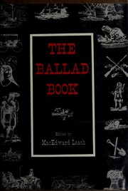 Cover of: The ballad book. by MacEdward Leach