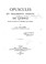 Cover of: Opuscules et fragments inédits de Leibniz