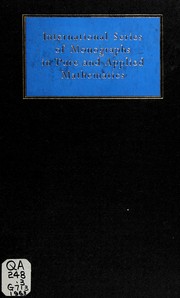 Cover of: Direct and converse theorems: the elements of symbolic logic.
