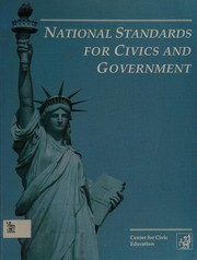 Cover of: National Standards for Civics and Government by Center for Civic Education