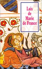 Cover of: Lais de Marie de France