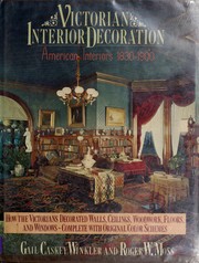 Cover of: Victorian interior decoration