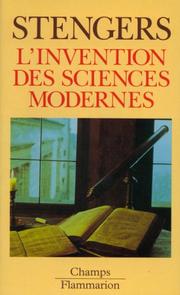 Cover of: L'invention des sciences modernes