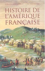 Cover of: Histoire de l'Amérique française
