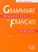 Cover of: Grammaire Progressive Du Francais