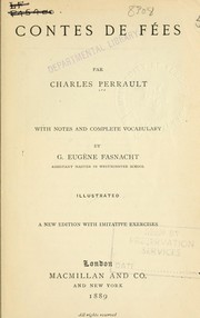 Cover of: Contes de fées. by Charles Perrault