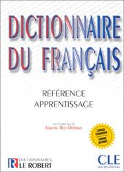Cover of: Dictionnaire Du Francais