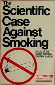 Cover of: The scientific case against smoking by Ruth Winter