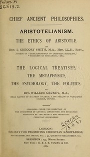 Cover of: Aristotelianism