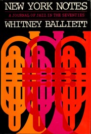 Cover of: New York notes by Whitney Balliett