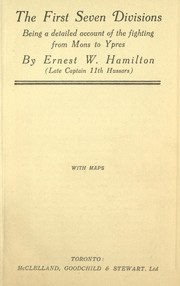 Cover of: The first seven divisions by Hamilton, Ernest Lord