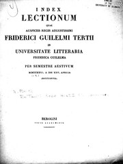 Cover of: [De Taciti loco Hist. I, 52] by August Boeckh