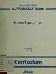 Cover of: Junior high home economics: curriculum guide