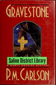 Cover of: Gravestone: a Marty Hopkins mystery