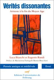 Vérités dissonantes by Luca Bianchi, Eugenio Randi