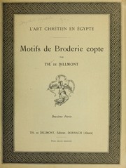 Cover of: Motifs de Broderie copte