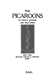 Cover of: The picaroons by Gelett Burgess