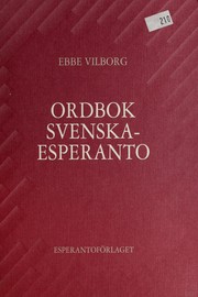 Cover of: Ordbok svenska-esperanto