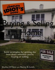 Cover of: The complete idiot's guide to buying and selling a home by Shelley O'Hara