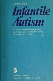 Cover of: Infantile autism
