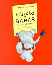 Cover of: Histoire De Babar