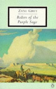 Cover of: Riders of the purple sage by Zane Grey