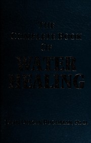 Cover of: The Complete Book of Water Healing