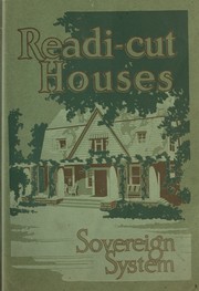 Cover of: Readi-cut homes by Sovereign Construction Co.