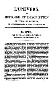 Cover of: Égypte ancienne by Jacques-Joseph Champollion-Figeac