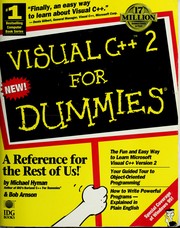 Cover of: Visual C[plus plus] 2 for dummies by Michael I. Hyman