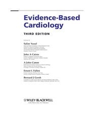 Cover of: Evidence-based cardiology