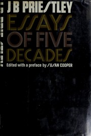 Cover of: Essays of five decades