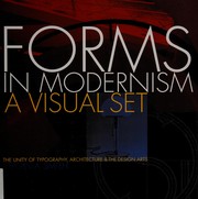 Cover of: Forms in modernism