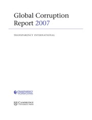 Cover of: Global corruption report 2007