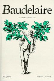 Cover of: Baudelaire