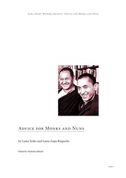 Cover of: Advice for Monks and Nuns