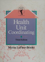 Cover of: Health unit coordinating